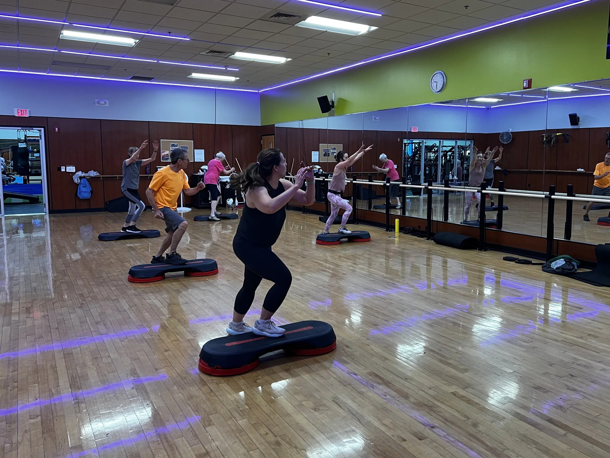 BODYSTEP class at Peak